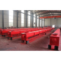 Bulk material handling screw feeder auger conveyor for food processing plant